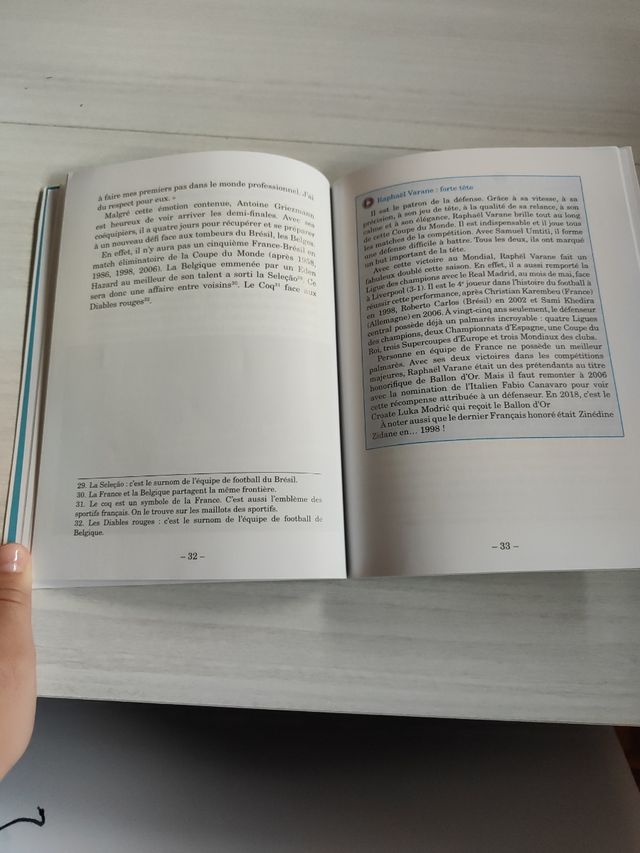 Libro La fabuleuse aventure des Bleus