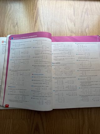 Libro matemáticas 2 bachillerato