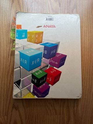 Libro matemáticas 2 bachillerato
