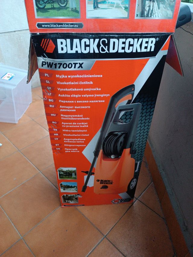 Limpiadora alta presión Black & Decker
