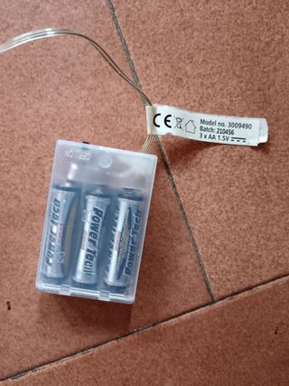 Cactus luminoso con pile