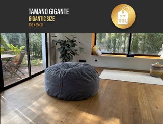 Giant Designer Puff - Pouf Salon XXL 150 cm