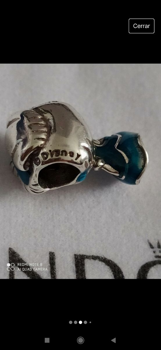 Charm Pandora cenicienta