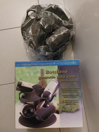 Botellero giratorio