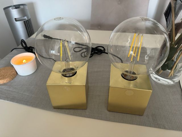 Lampade da comodino tattili (regalo di nozze)