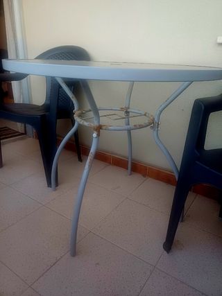Mesa de terraza o jardín