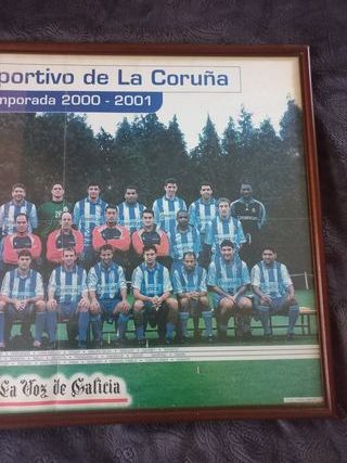 Póster Deportivo temporada 2000-2001
