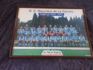 Póster Deportivo temporada 2000-2001