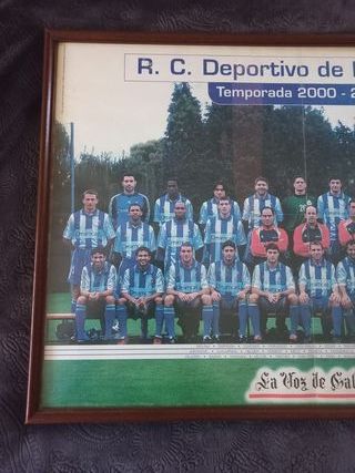 Póster Deportivo temporada 2000-2001