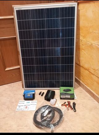Kit solar 12v placa 600w inversor 220v 600w9
