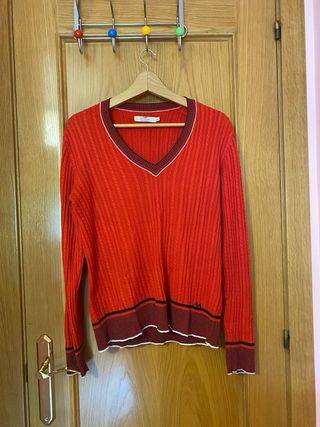 Jersey rojo Thomas Burberry