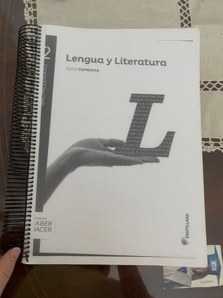 Libro de Lengua y Literatura 2Bach