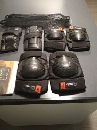Protectores patinaje Oxelo.