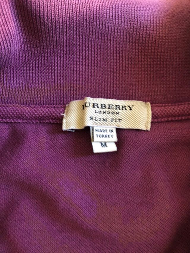 Polo uomo burberry