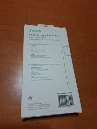 Protector + funda Galaxy A51