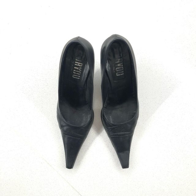 Décolleté nere di pelle For You