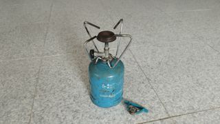 HORNILLA Y LÁMPARA CAMPING 