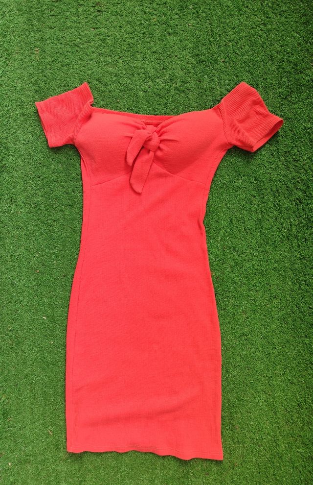 Vestido corto rojo 