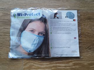 Máscara de pano lavável e reutilizável Wi-protect