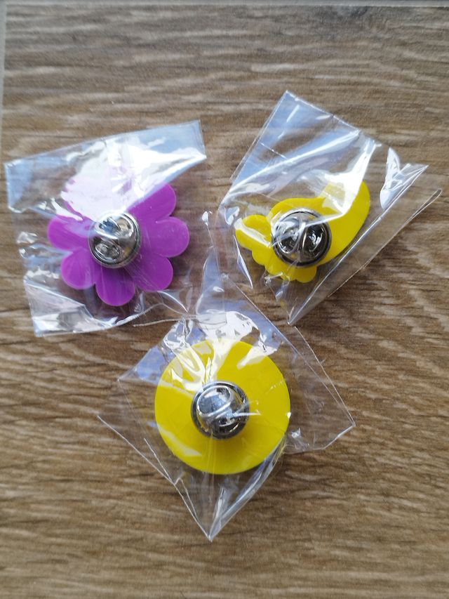 Conjunto de 3 pins Mitosyl para colecionadores