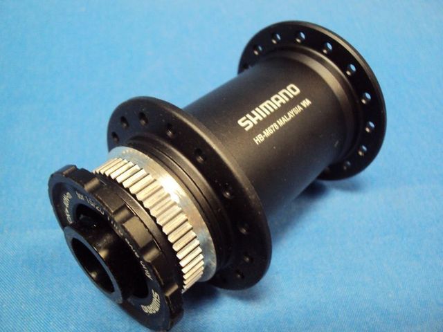 NUEVO Buje SHIMANO SLX M678E 15x100mm Centerlock