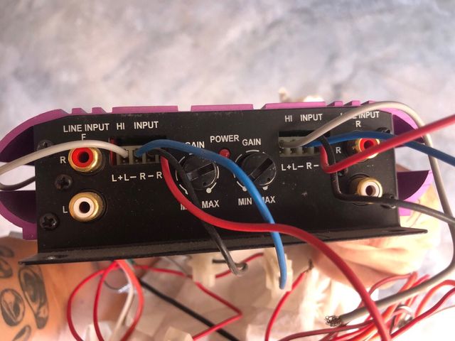 Amplificador kindher 200 watt