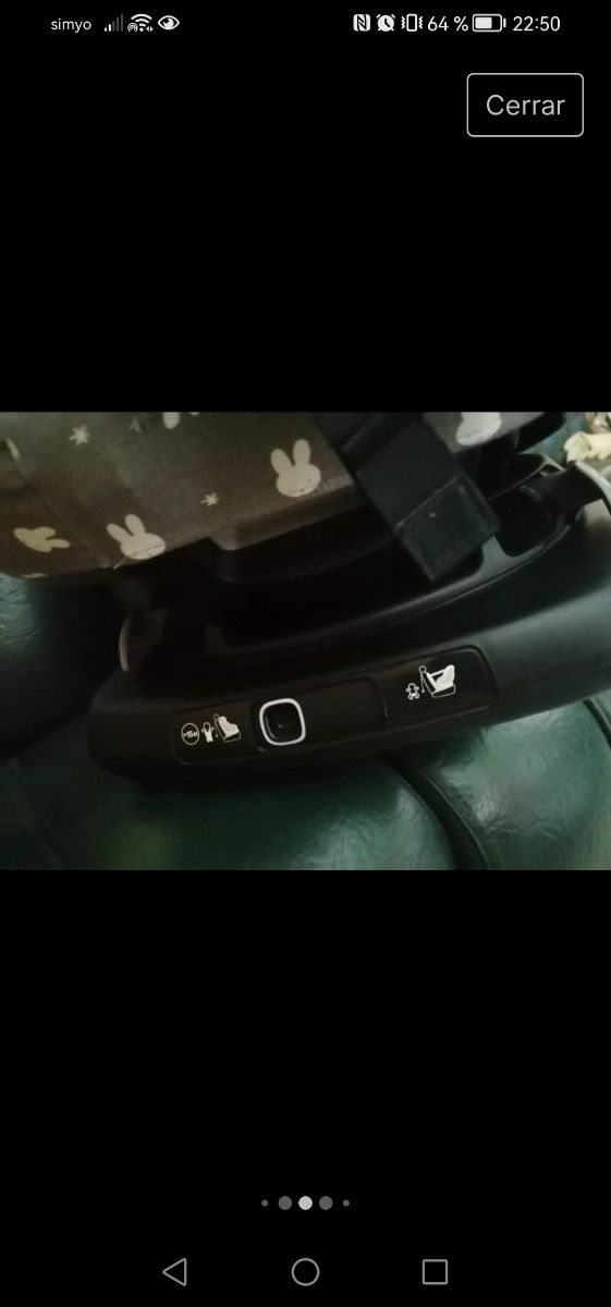 Asiento coche bebe confort AxissFit (NUEVO)