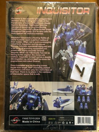 FansToys FT-61 INQUISITOR aka SCOURGE with UPGRADE