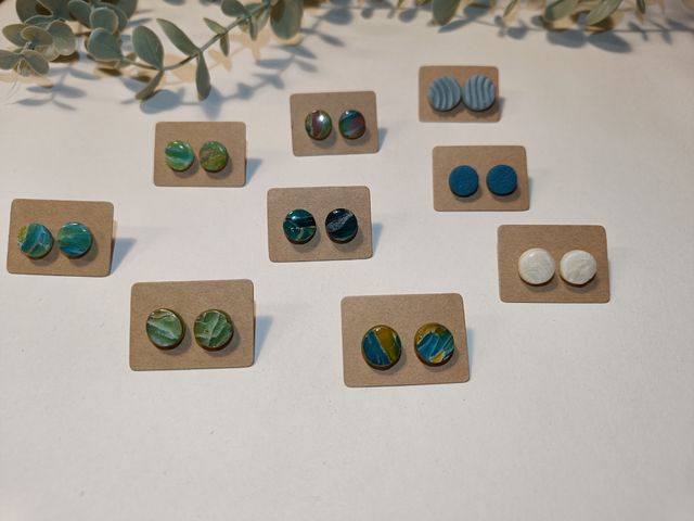 Pendientes de Arcilla Polimerica