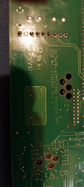 Procesador MOTOROLA 88100 RISC con placa