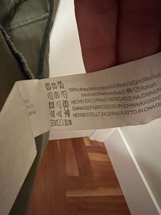 Sobrecamisa militar pull bear talla S