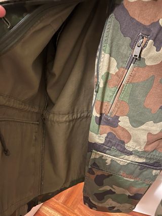 Sobrecamisa militar pull bear talla S