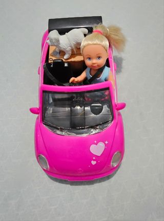 Coche juguete para niña