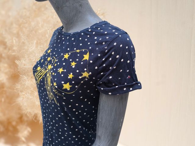 Camiseta Tommy Hilfiger azul mujer S