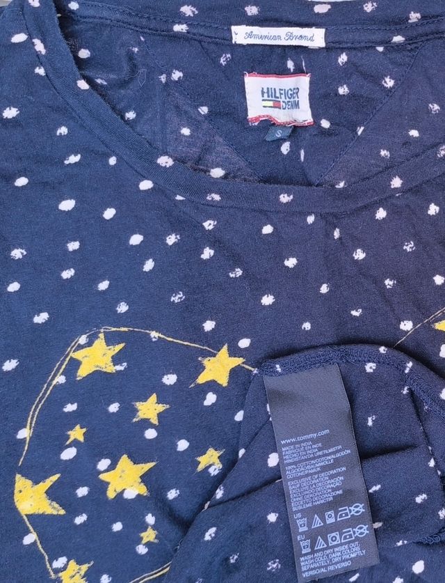 Camiseta Tommy Hilfiger azul mujer S