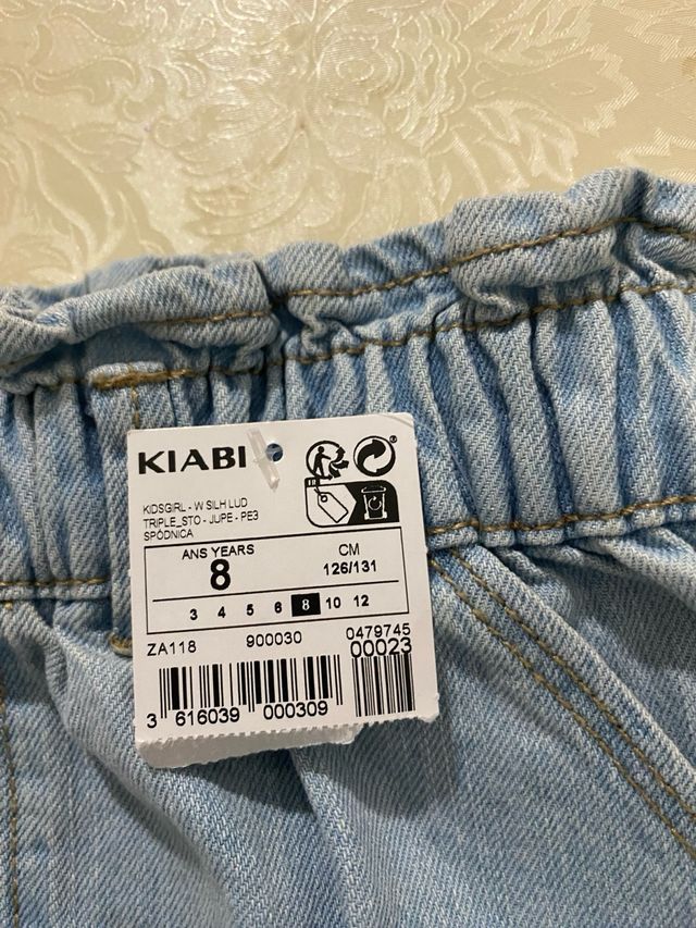 Gonna jeans bambina Kiabi