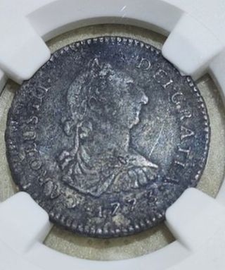 🔱 Moneda Carlos III Plata NGC 1773