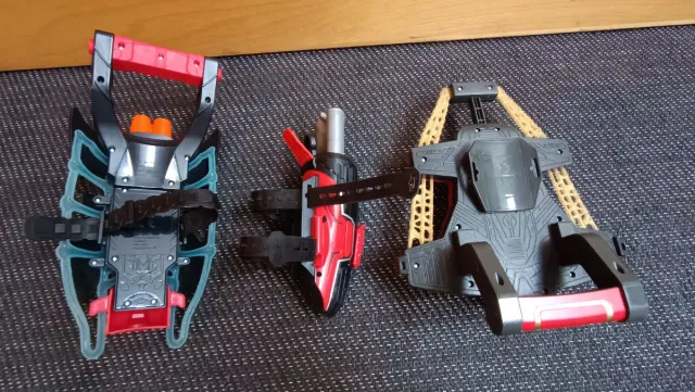 Mascara y 3 Pistolas Nerf Spiderman Hasbro