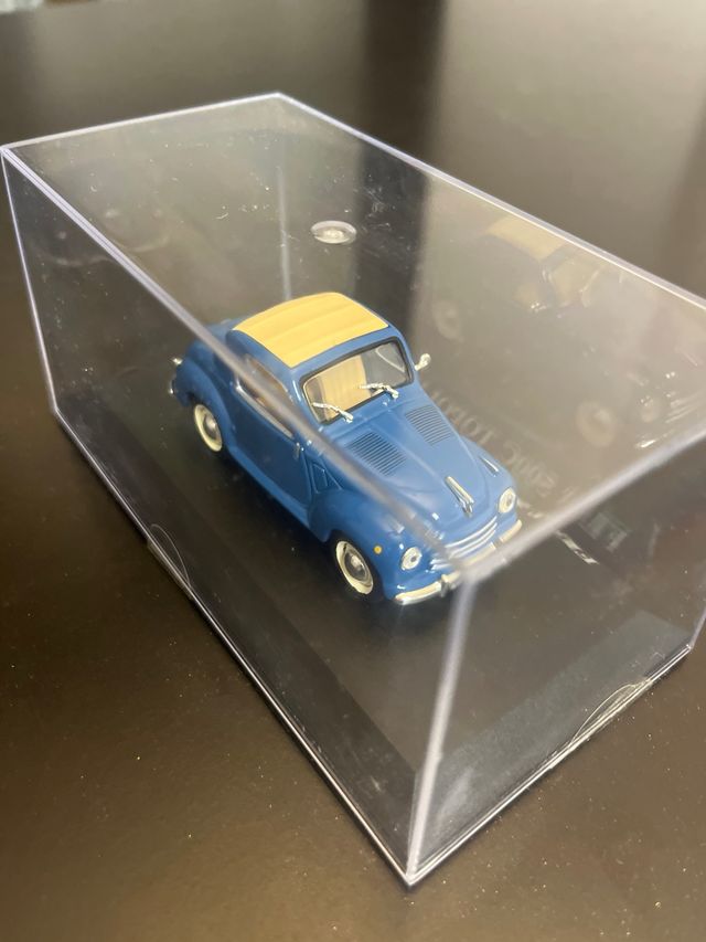 Coche miniatura fiat 500 C topolino