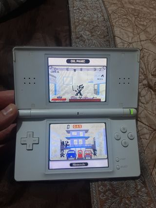OIL PANIC game & wacth+ consola nintendo ds lite