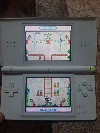 OIL PANIC game & wacth+ consola nintendo ds lite