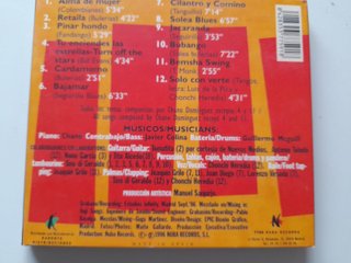 Hecho a mano. Chano Domínguez (CD Original 2002)