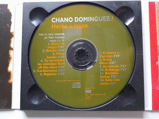 Hecho a mano. Chano Domínguez (CD Original 2002)