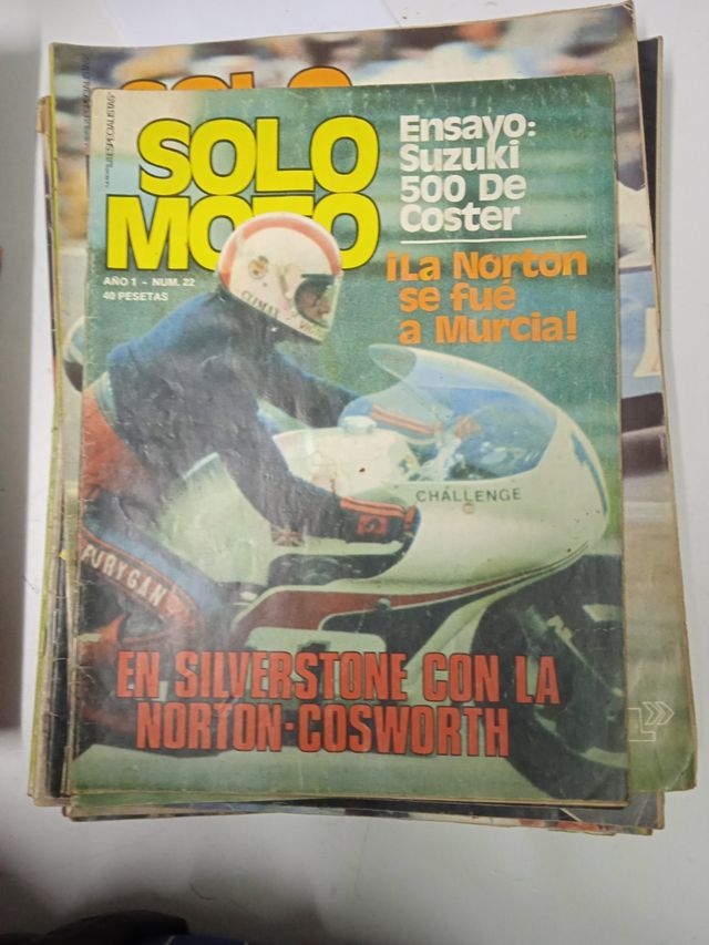 SOLO MOTO AÑO 76 REVISTAS