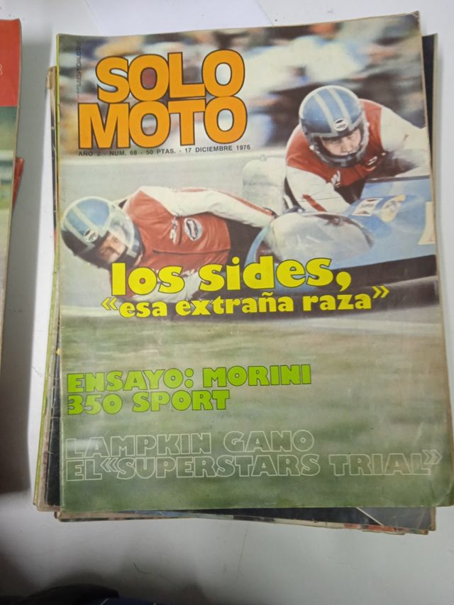 SOLO MOTO AÑO 76 REVISTAS