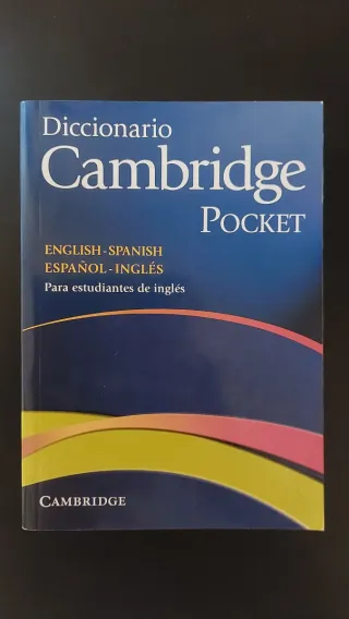 Diccionario de inglés Cambridge Pocket
