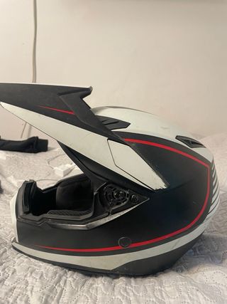 casco moto enduro