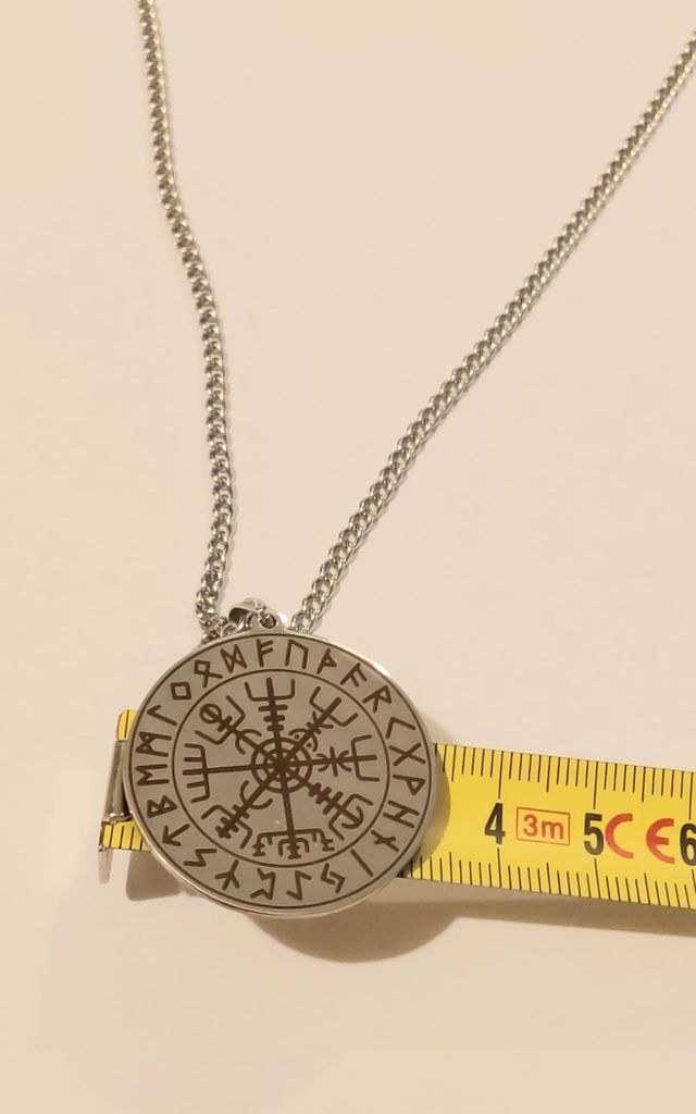 Colgante Vikingos brújula para hombres