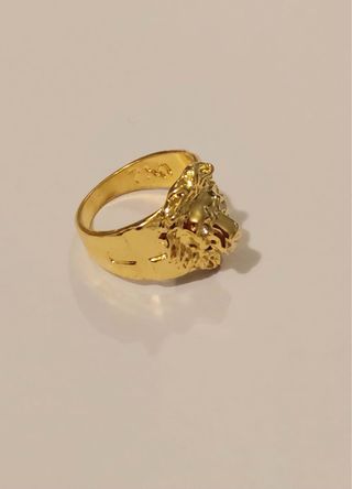 Sello para hombre con Cabeza de León