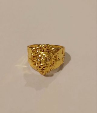 Sello para hombre con Cabeza de León